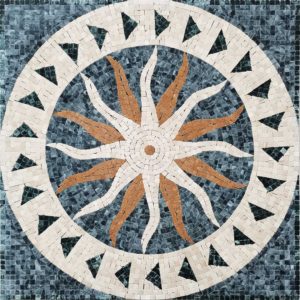 Custom Stone Mosaic Tile Art