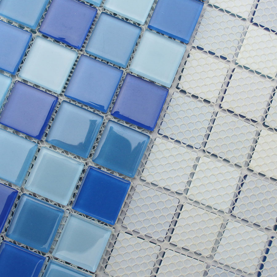 square swimming mosaic pool tiles