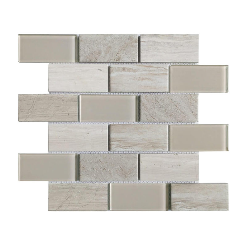 Glass Mix Marble & Ceramic Mosaic