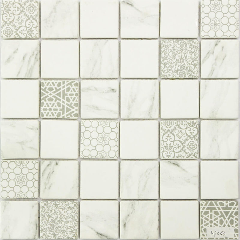 Large Square Recycled Glass Tile