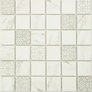 Large Square Recycled Glass Tile
