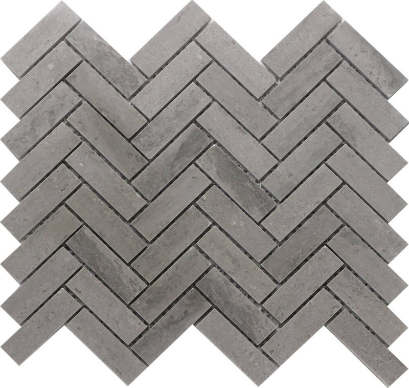 Herringbone Backsplash Marble Tile