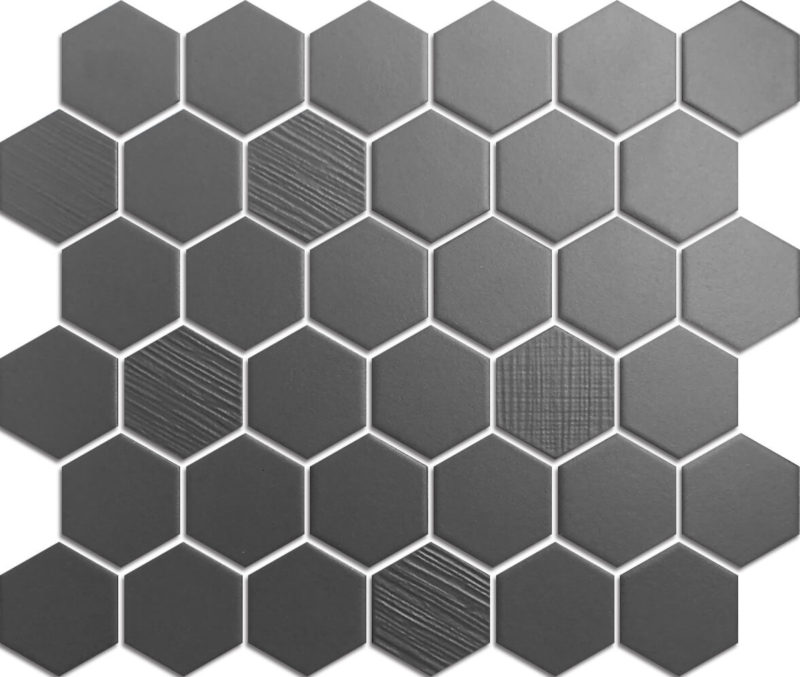 Ceramic Mosaic Hexagonal