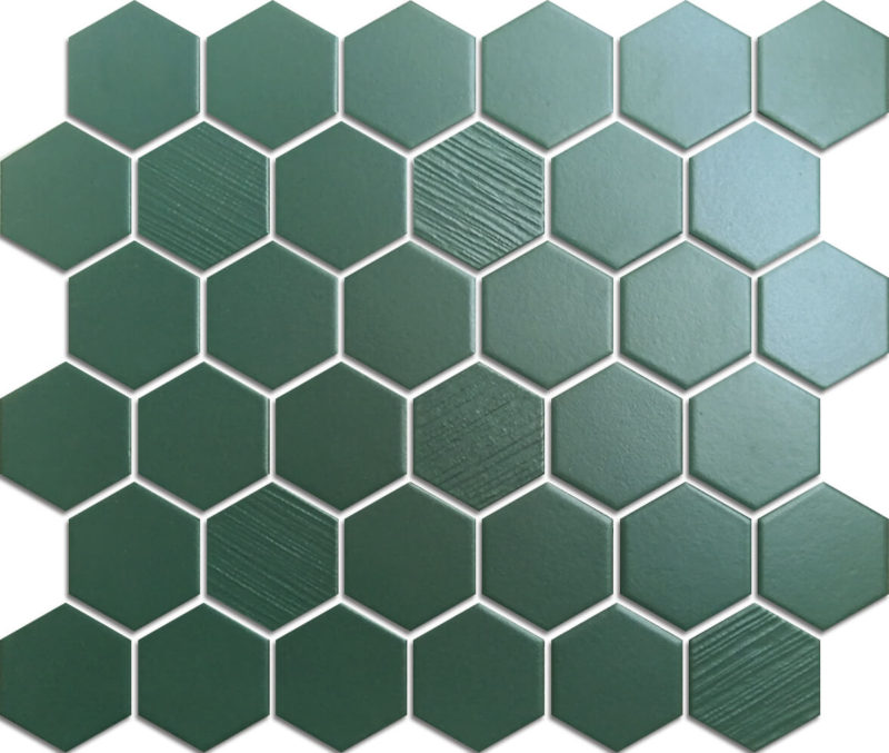 Ceramic Mosaic Hexagonal