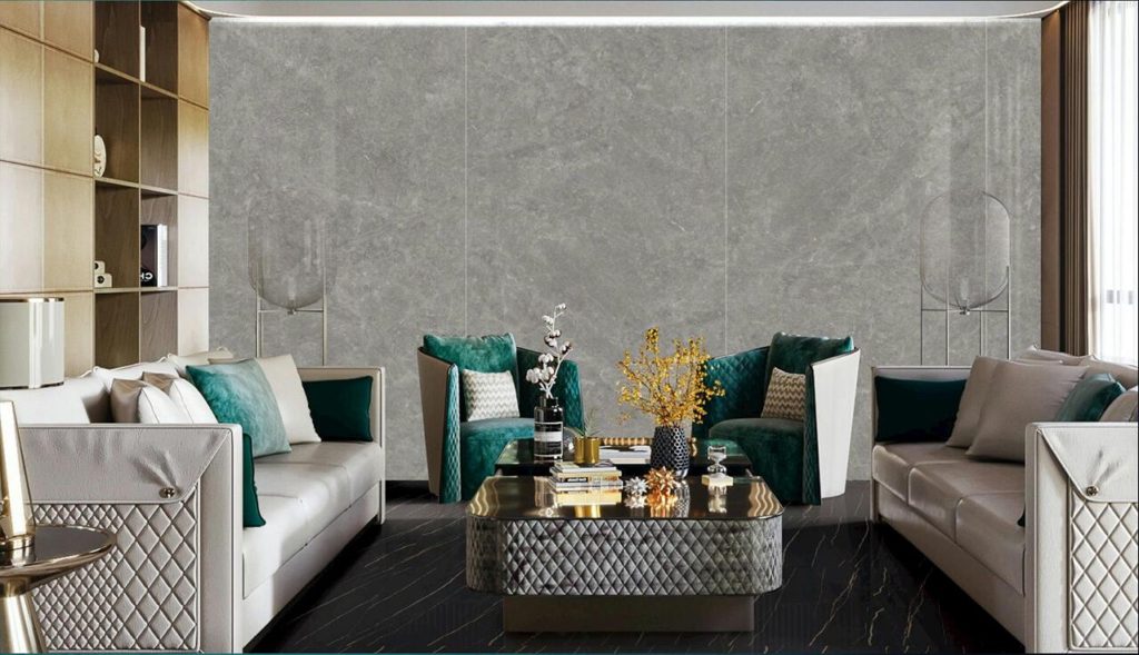 Cloudy Grey Porcelain Slab