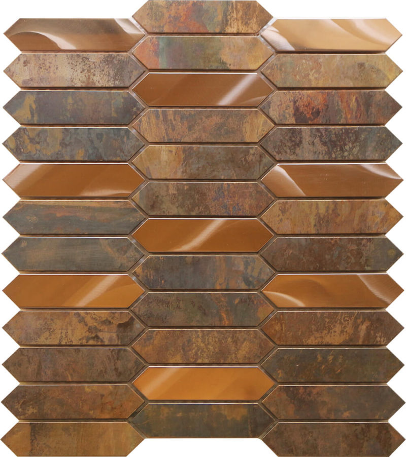 copper mosaic