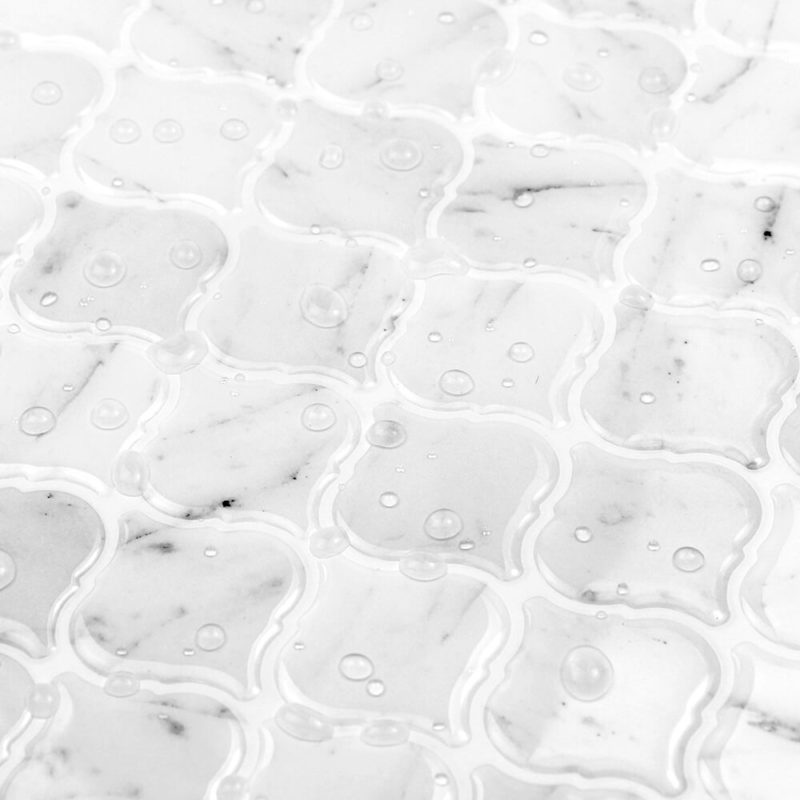 Carrara Arabesque Peel & Stick Tile