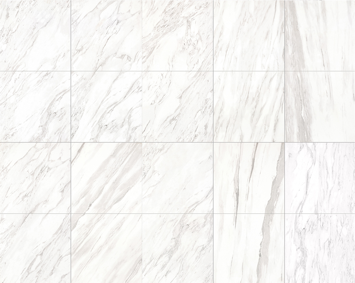 Jazz White Porcelain Tile 600x600mm