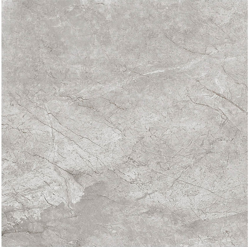 Grey Glazed Porcelain Polished Floor Tile