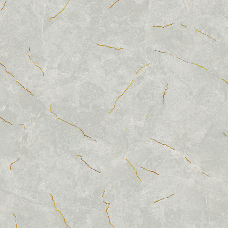 Grey Glod Marble Glazed Porcelain Tiles