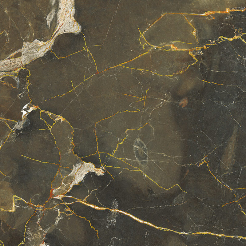 Bronze Gold Marble Glazed Porcelain Tile