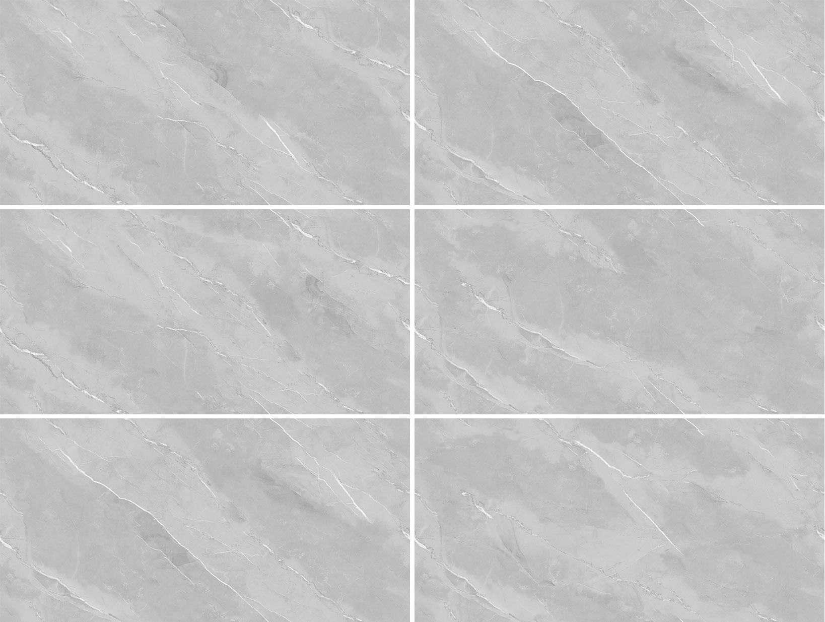 Light Grey Large Marble Floor Tiles
