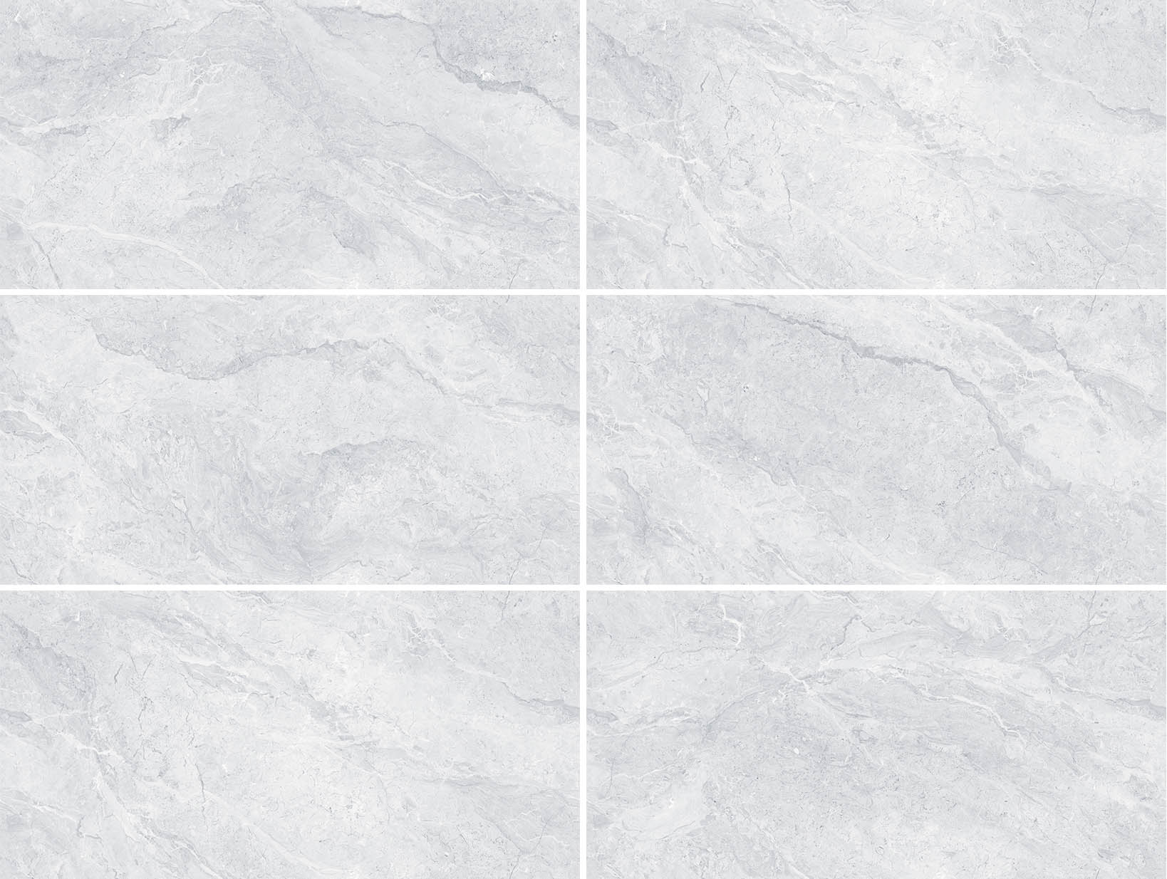 Light Grey Porcelain Marble Bathroom Tiles 600x1200mm Tai Decor®