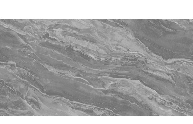 Agate Dark Grey Polished Porcelain Tile