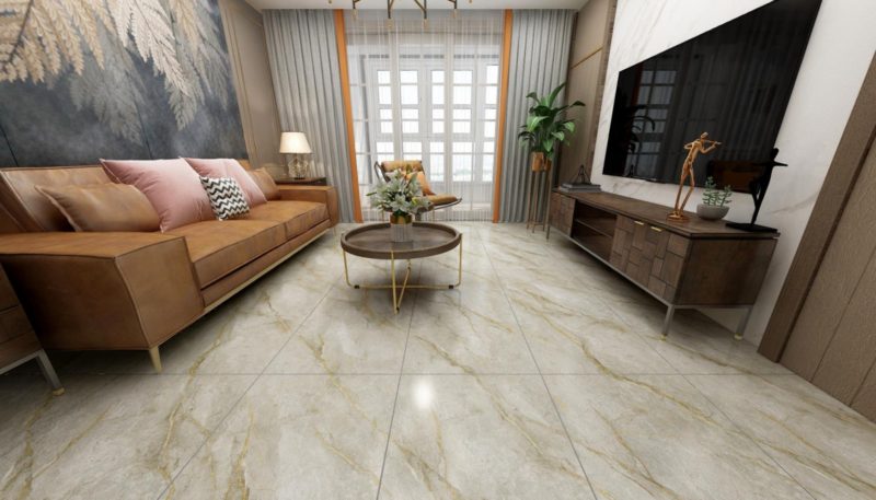 Golden Lines Floor Polished Porcelain Tiles