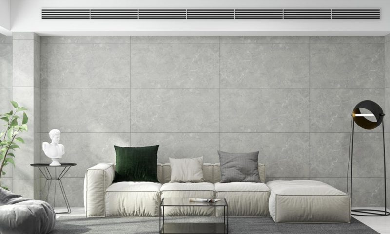 Light Grey Marble Tile Porcelain Wall