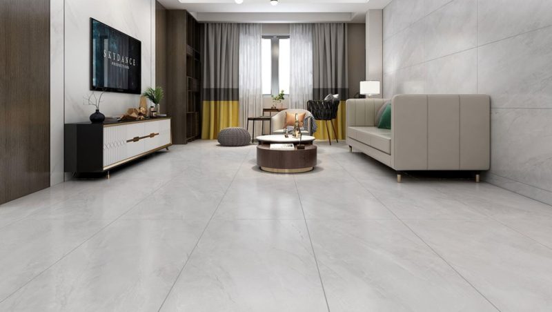 Titanium Grey Porcelain Floor Tiles