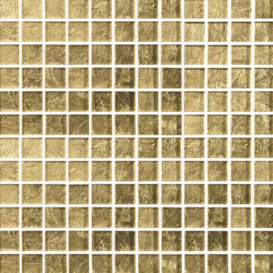 Bullion Gold Glass Mosaic for Shower Room
