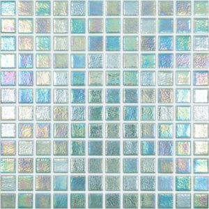 Glass Crystal Pool Mosaic Tile Iridescence