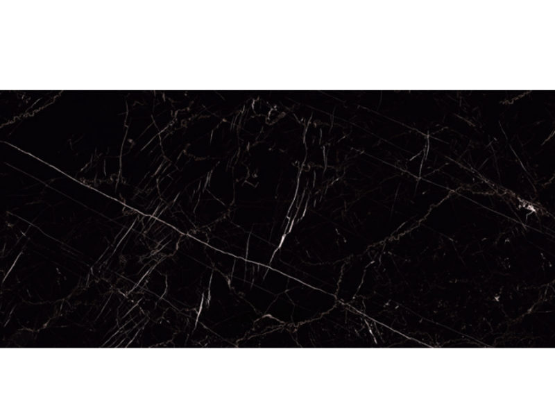 Black Marquina Sintered Stone Slab